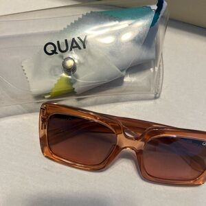 Quay Orange Sunglasses